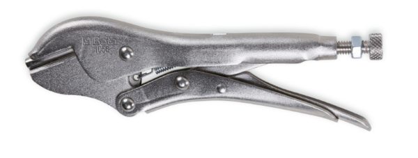 Adjustable self-locking pliers for refrigeration technicians