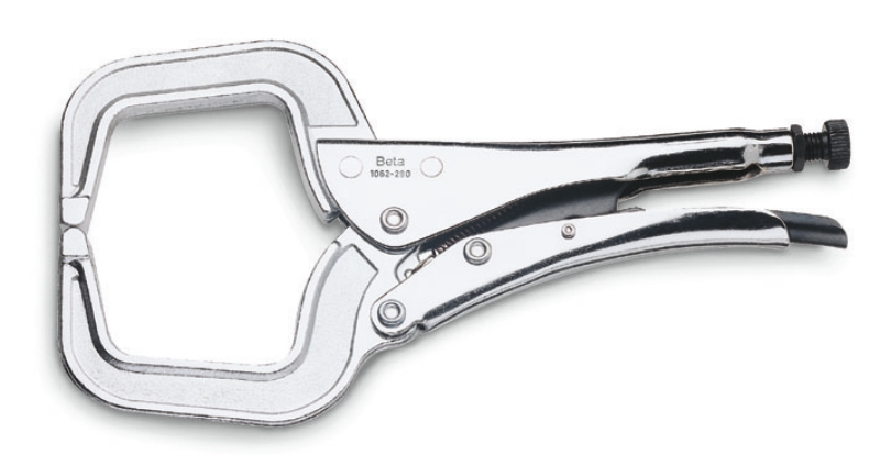 Adjustable self-locking pliers with C-shaped jaws category image