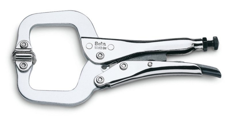 Adjustable self-locking pliers with floating C-shaped jaws category image