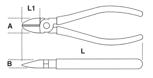 Diagonal cutting nippers - Image 2