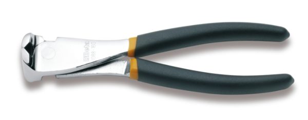 Heavy duty end cutting nippers, slip-proof double layer PVC coated handles