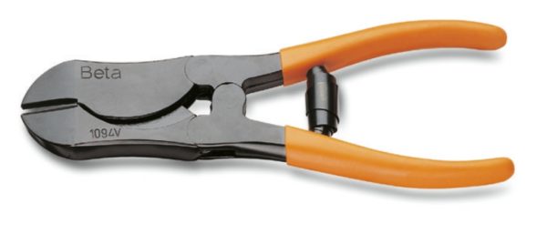 Toggle lever assisted diagonal cutting nippers