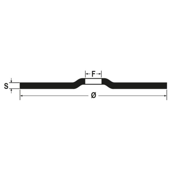 Abrasive steel cutting discs with depressed centre - Image 4
