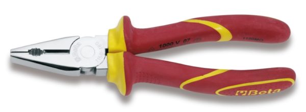 Combination pliers, bright chrome-plated