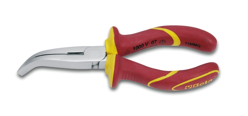 Extra-long bent flat nose pliers category image