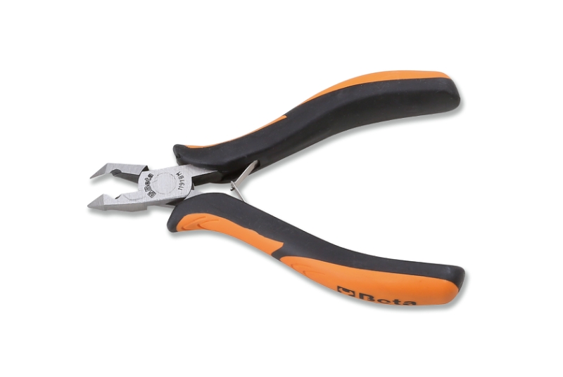 End flush oblique cutting nippers bi-material handles category image