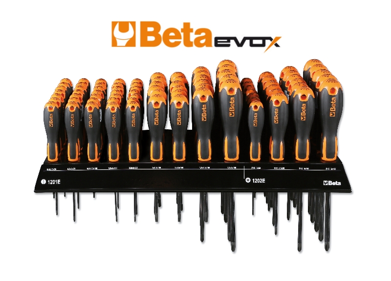 Wall-mounted display with 82 screwdrivers category image