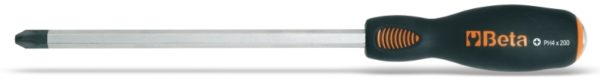 Screwdrivers with steel head for cross head Phillips® screws