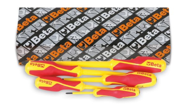 Set of 5 screwdrivers for cross head Phillips® screws (items 1274MQ, 1272MQ)