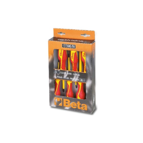 Set of 6 screwdrivers (items 1274MQ, 1272MQ)