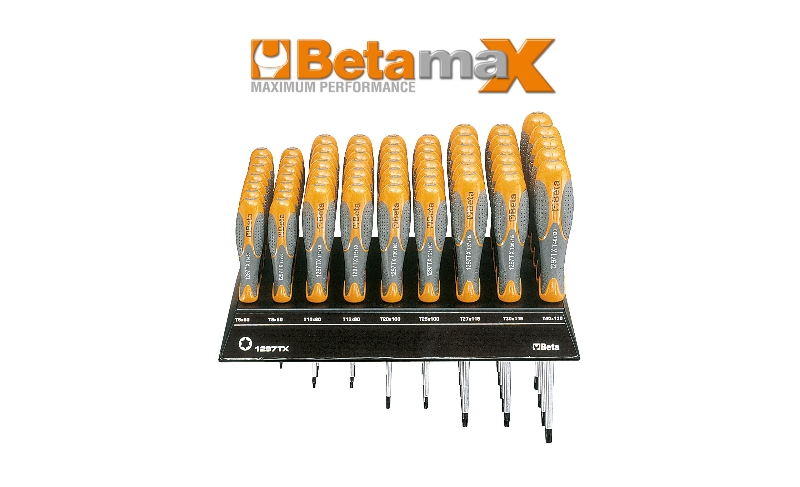 Wall-mounted display with 59 screwdrivers category image