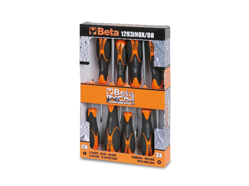 Screwdriver set made of stainless steel category image