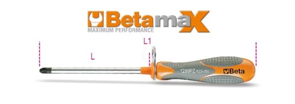 Screwdrivers for cross head Pozidriv(R)-Supadriv(R) screws H-SAFE - Image 2