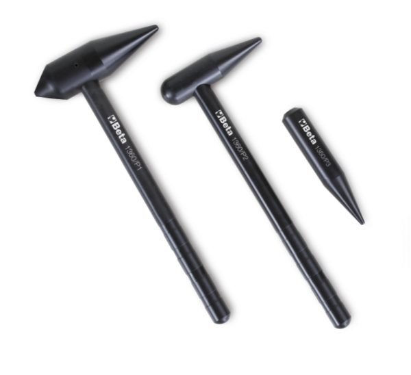 Hammers with ball heads and point peins/ punches, made of plastic - Image 2