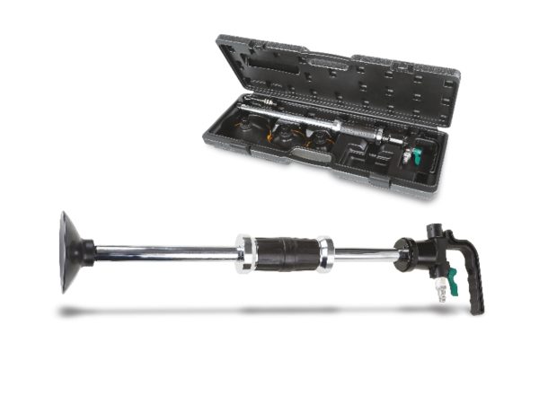 Pneumatic dent puller, with 1.1 kg hammer face
