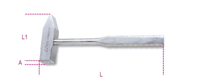 Engineer’s hammer, made of stainless steel category image