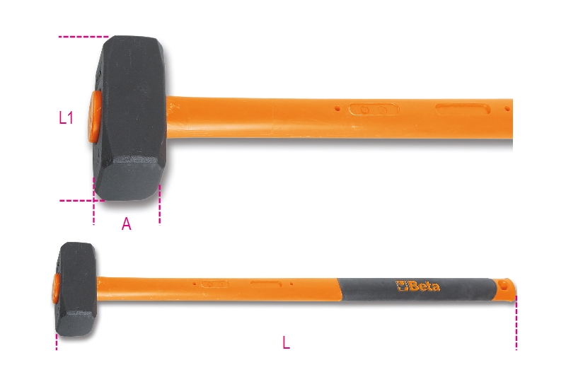 Sledge hammers, fibre shafts category image