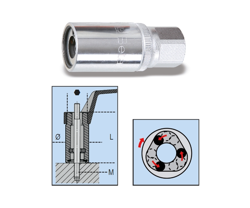 Roller stud extractors with 1/2″ square drives category image