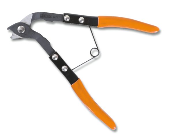 Steel collar cutting nippers