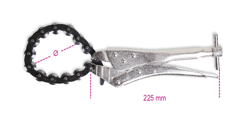 Adjustable self-locking pliers for exhaust pipe cutting category image