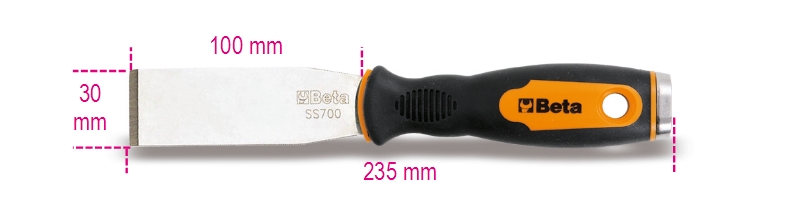 Straight putty knife scraper category image