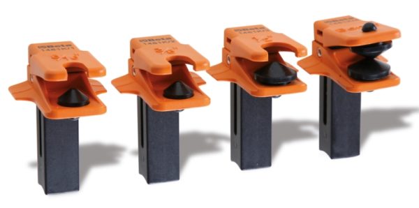 Kit of 4 self-locking terminals for line obstruction