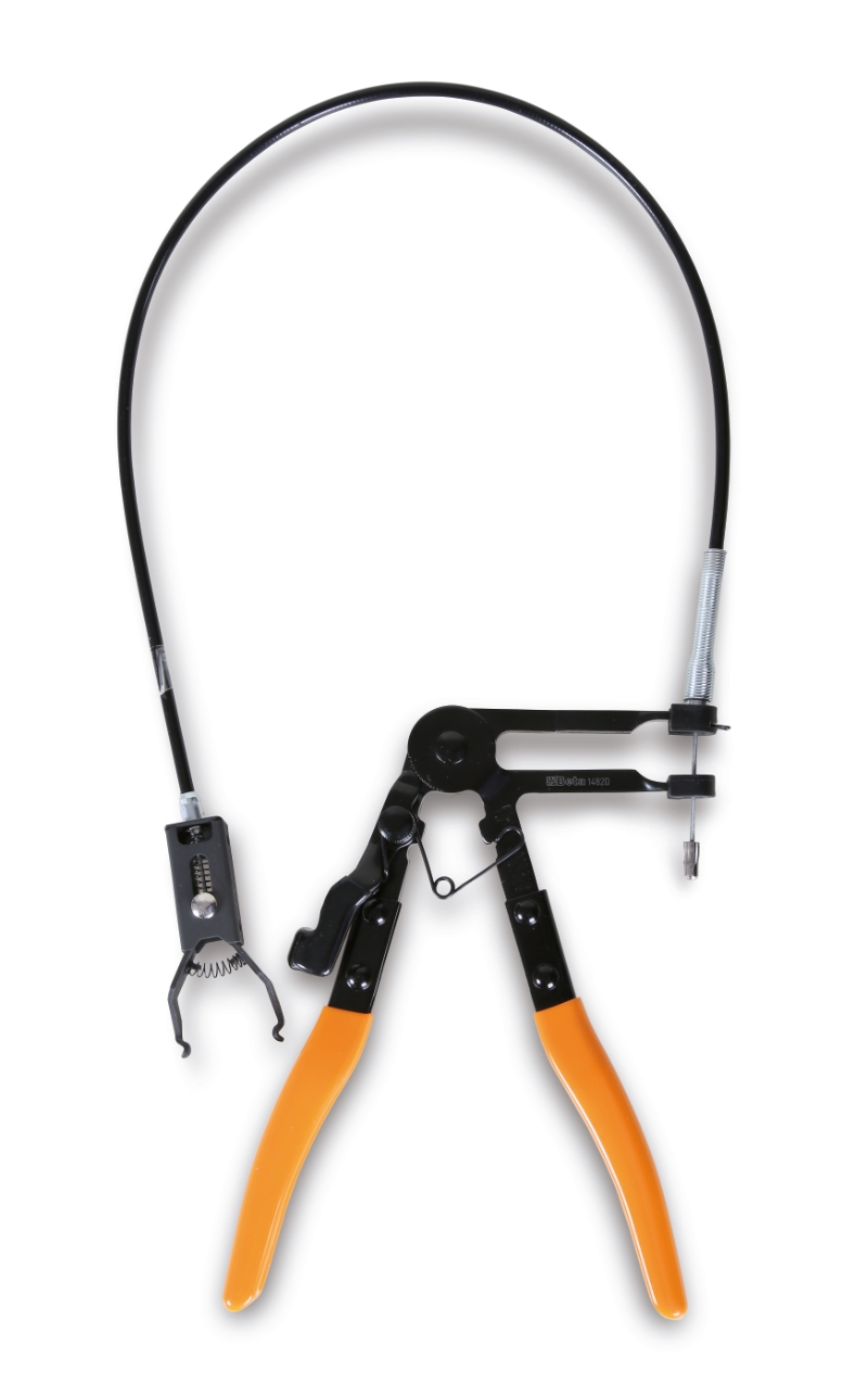 Quick coupler pliers for fuel pipes, with flexible extension category image
