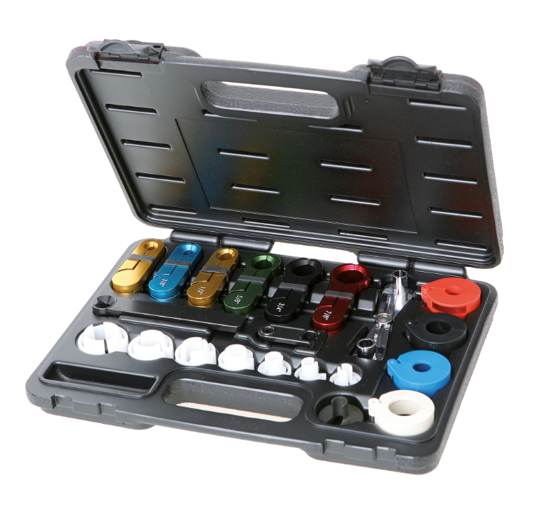 Kit for separating couplers on air-conditioning, fuel supply and lubrication systems category image