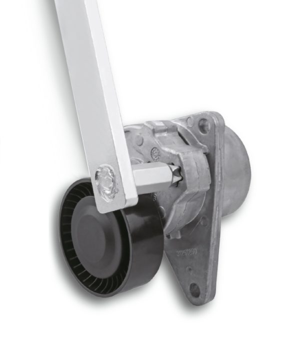 Tensioning lever for service belts mounted on Volvo engines - Image 2