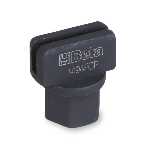 Special socket for plastic oil drain plugs, for Ford, Peugeot and Citroën engines