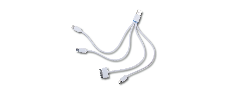 USB cables with universal U adapters category image