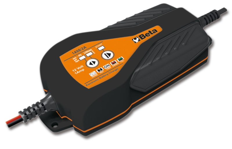Electronic motorcycle battery charger, 12V category image