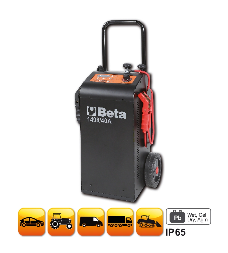 Multipurpose battery charger /starter, 12-24V wheeled category image