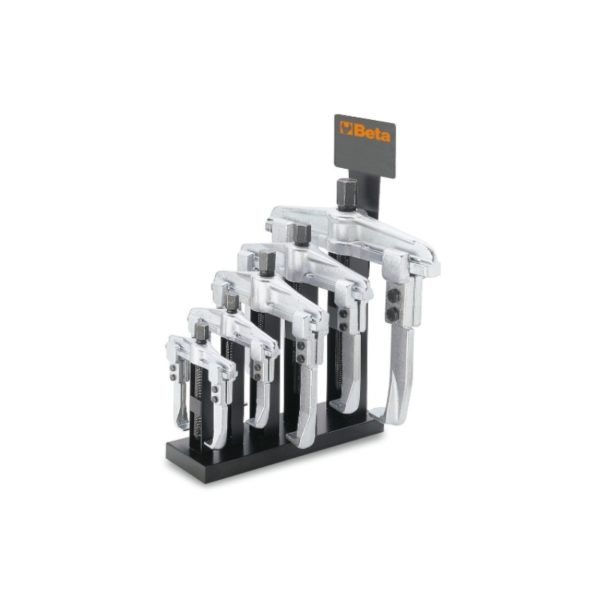 Set of 5 pullers with sheet metal supports