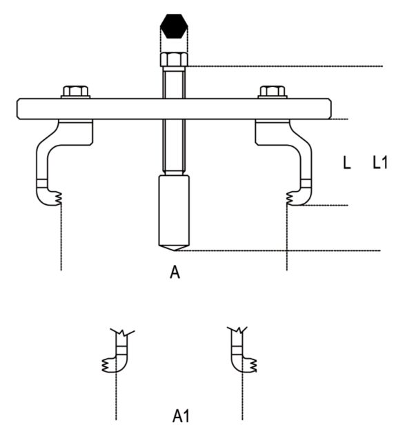 Multi-step cone pulley puller - Image 3