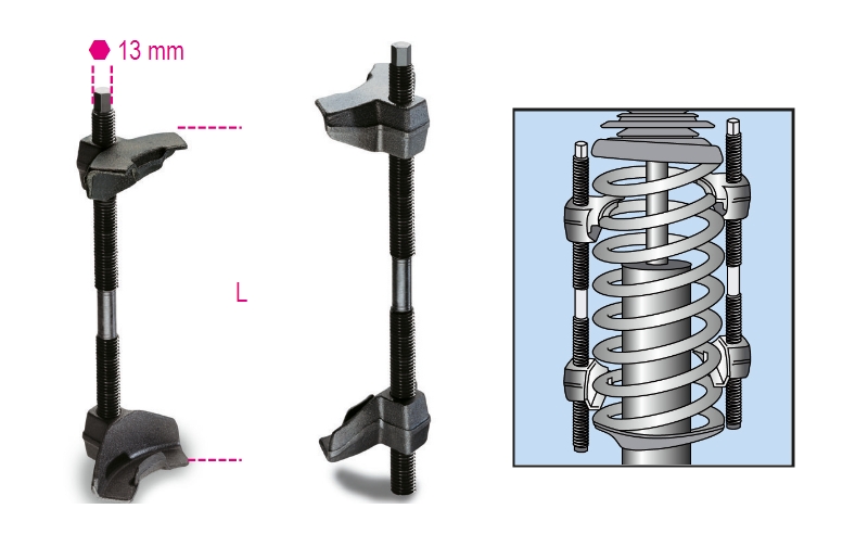 Compressor for shock absorber springs category image