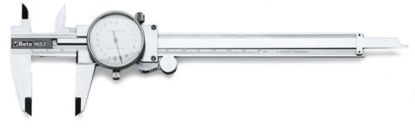 Analogue vernier, analogue reading to 0.02 mm