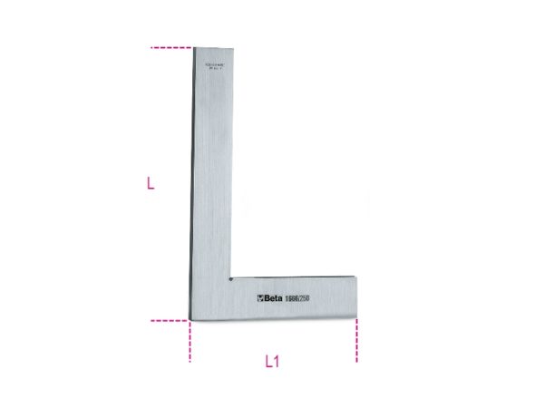 Precision squares made from stainless steel ground and lapped