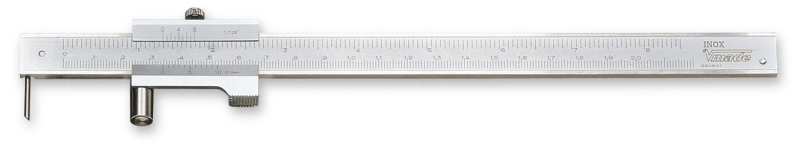 Universal gauge with contact-roll, made from stainless steel, reading to 0.1 mm category image