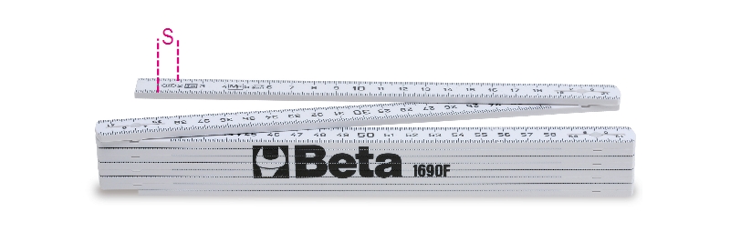 Folding ruler made of fibreglass precision class III category image