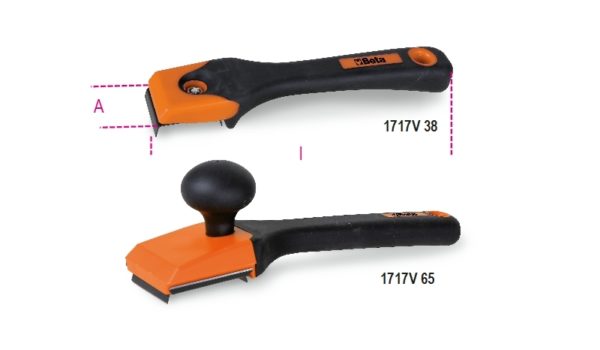 Paint scrapers, blades can be used on several sides - Image 3