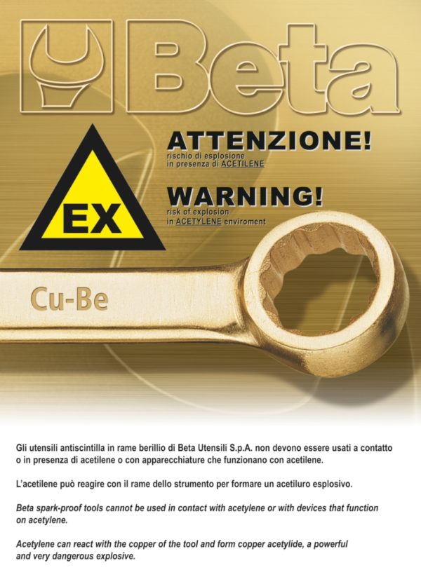 Spark-proof blades for hacksaw frames, made from copper-beryllium alloy - Image 2