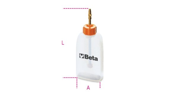 Plastic oil bottles retractable spouts