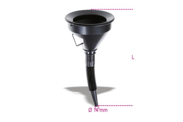 Plastic funnel