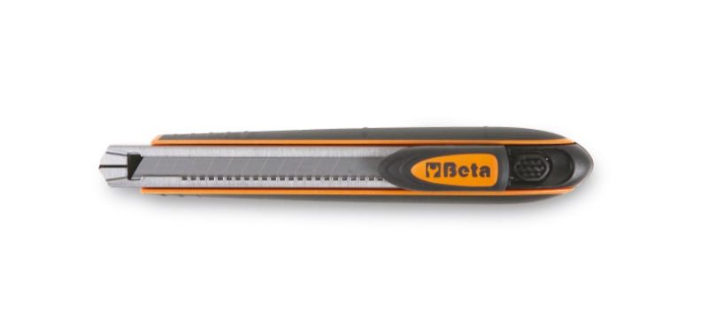 Utility knife with automatic blade locking mechanism, 6 blades category image