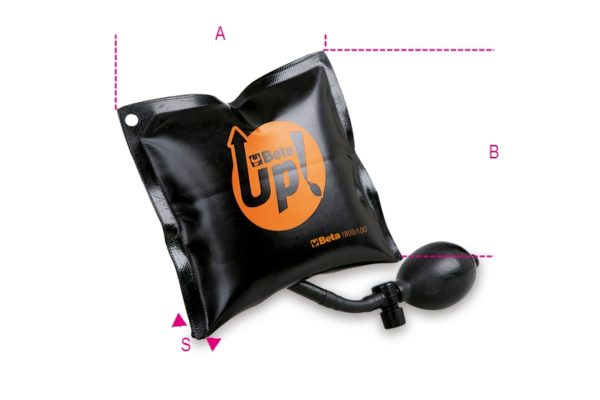 Lifting airbags (max. lifting force: 100 kg )
