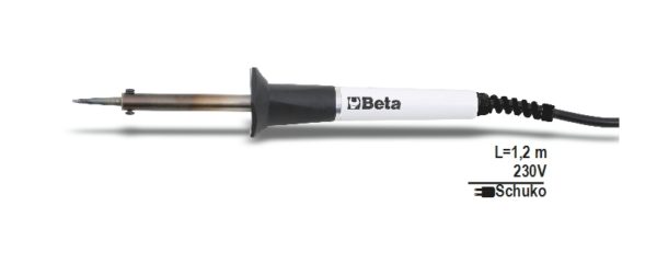Soldering irons with steel tips