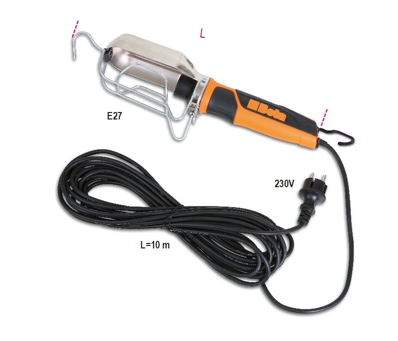 230V inspection lamp, base type: E27 category image