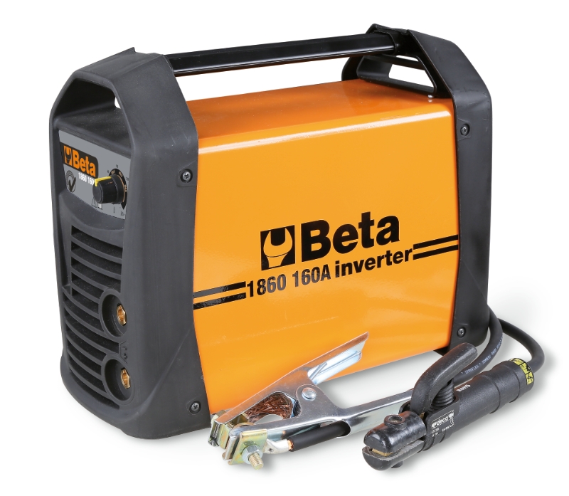 DC inverter welding machine for MMA and TIG electrode steel welding. Compact and easy to carry Arc force, hotstart, anti-sticking and thermostatic protection features category image
