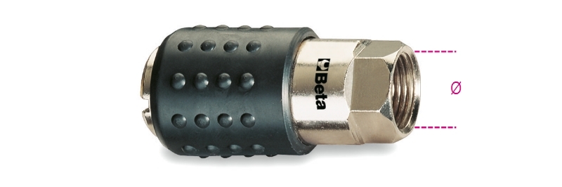 Universal ball quick couplers, shockproof rubber category image